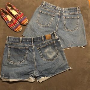 Bundle of Two Denim Jean Shorts